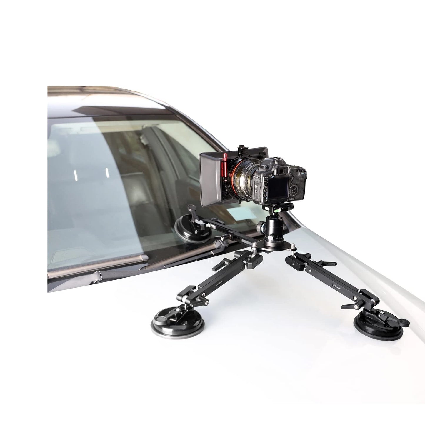 Heavy-Duty Suction Camera Mount for Vehicle Rigging