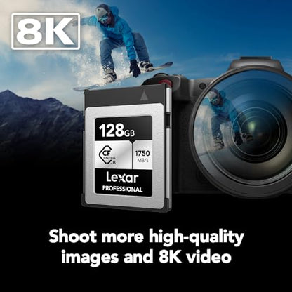 Lexar-Professional CFexpress Silver Series Memory Card, for Photographers