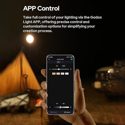 70W Bi-Color COB Video Light with App Control