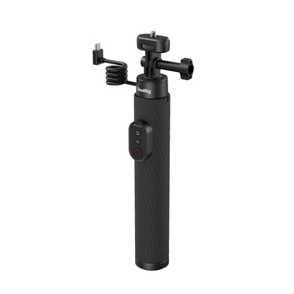 Wireless Power Grip Selfie Stick with 5000mAh Battery for Action Cameras