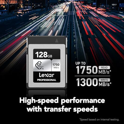 Lexar-Professional CFexpress Silver Series Memory Card, for Photographers