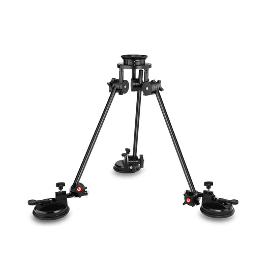 Car Suction Mount for DSLR Video Cameras with 360° Rotation Clamps