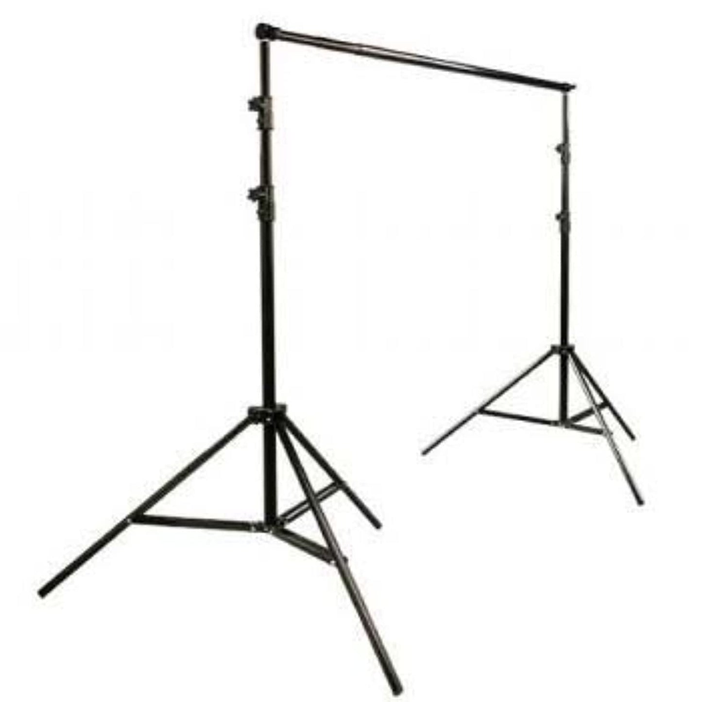 Photography Lighting Kit with Softboxes and White Muslin Backdrop