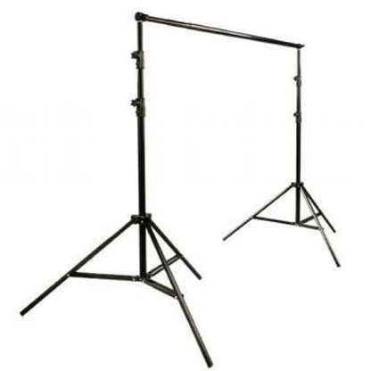 Photography Lighting Kit with Softboxes and White Muslin Backdrop