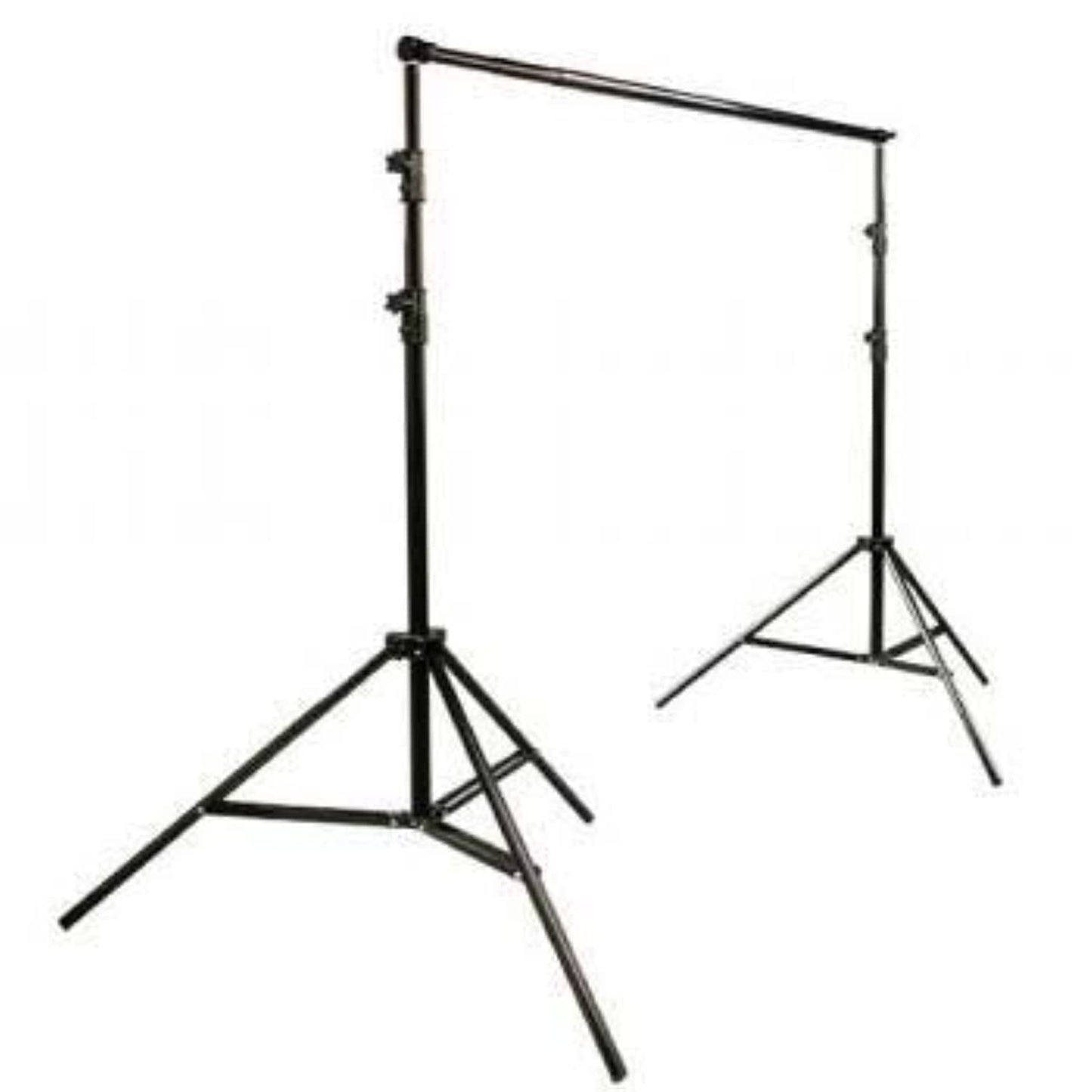 Photography Lighting Kit with Softboxes and White Muslin Backdrop