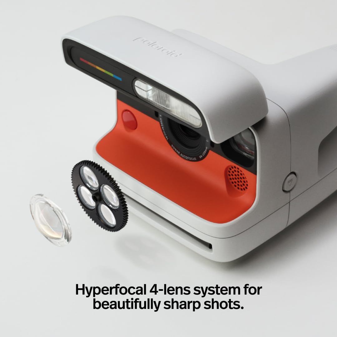 Polaroid Flip Instant Camera + Color Film Bundle