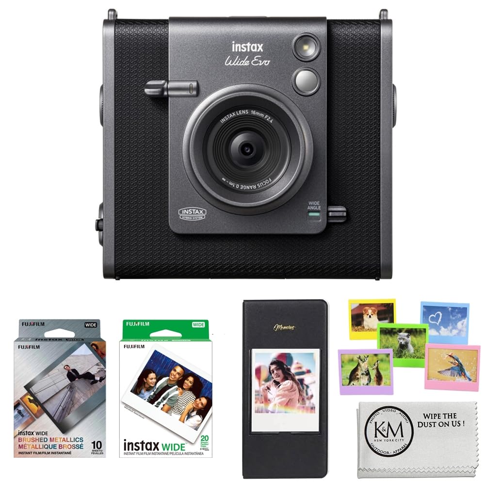 Fujifilm INSTAX Wide Evo Instant Film Camera