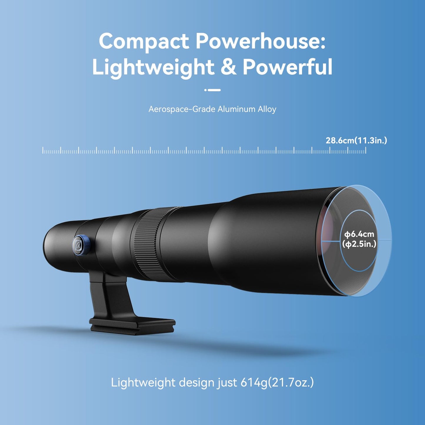 50X Ultra Telephoto Phone Lens with Tripod Mount