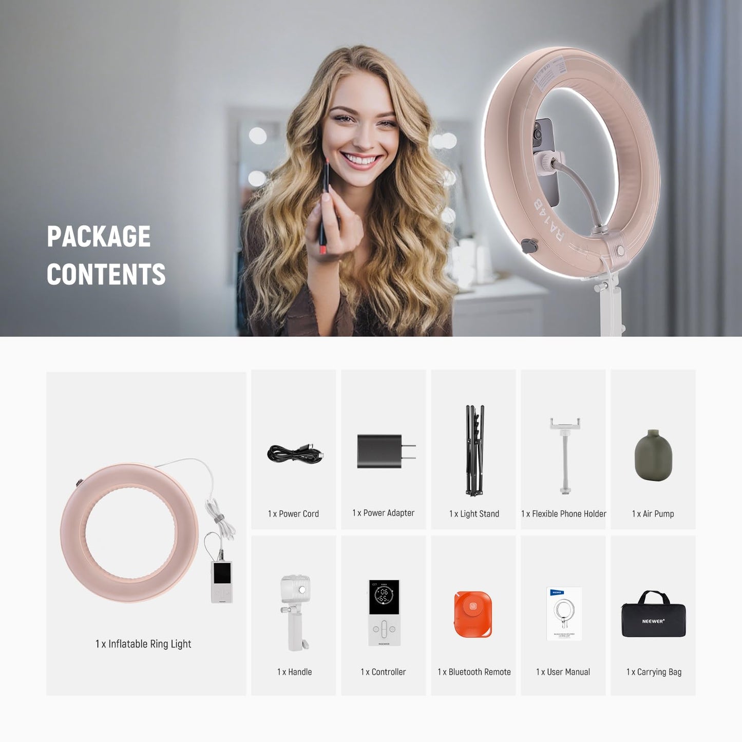NEEWER Ring Light Kit