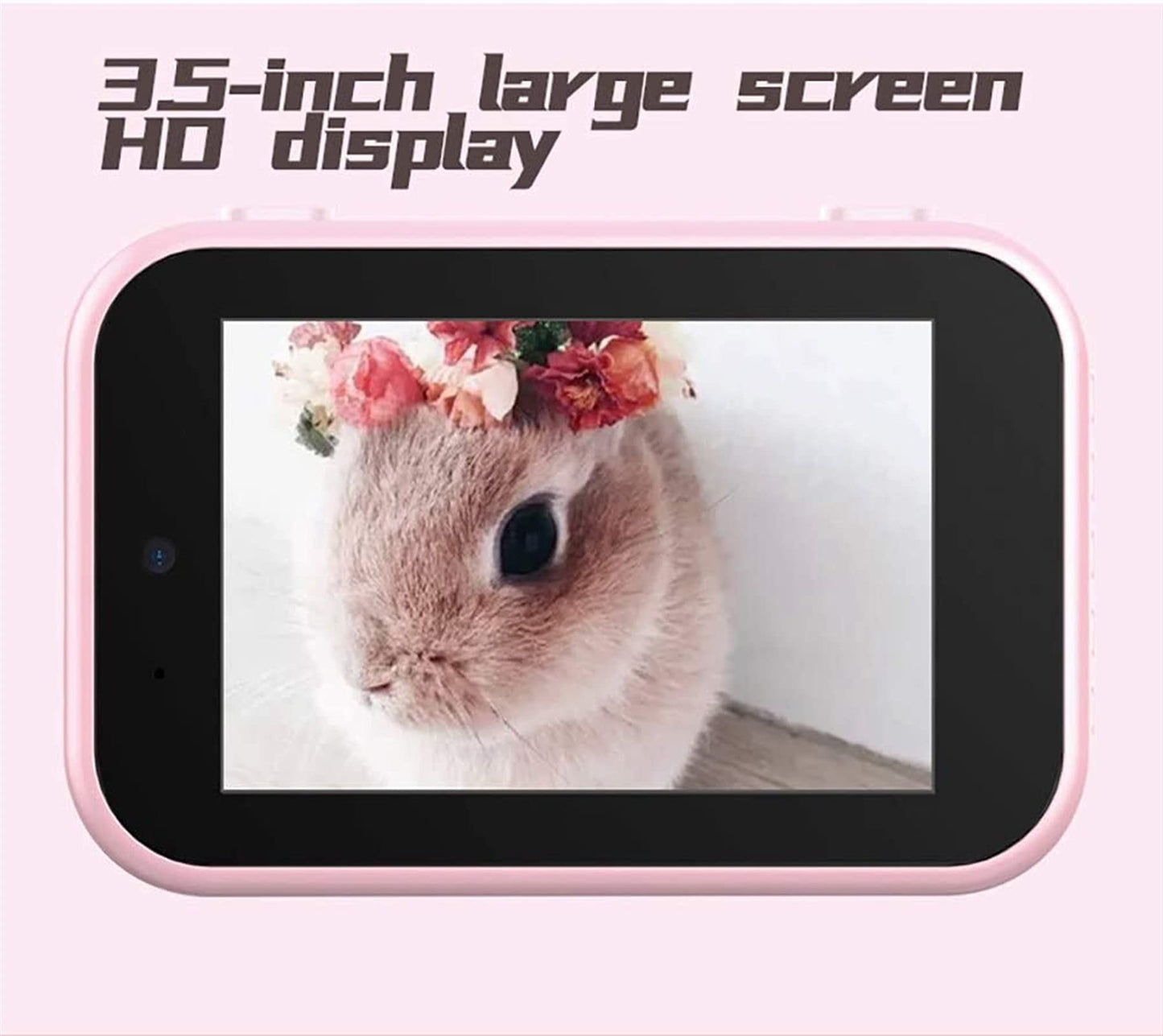 Kids Selfie Camera with 3.5" Screen and 1080P Video