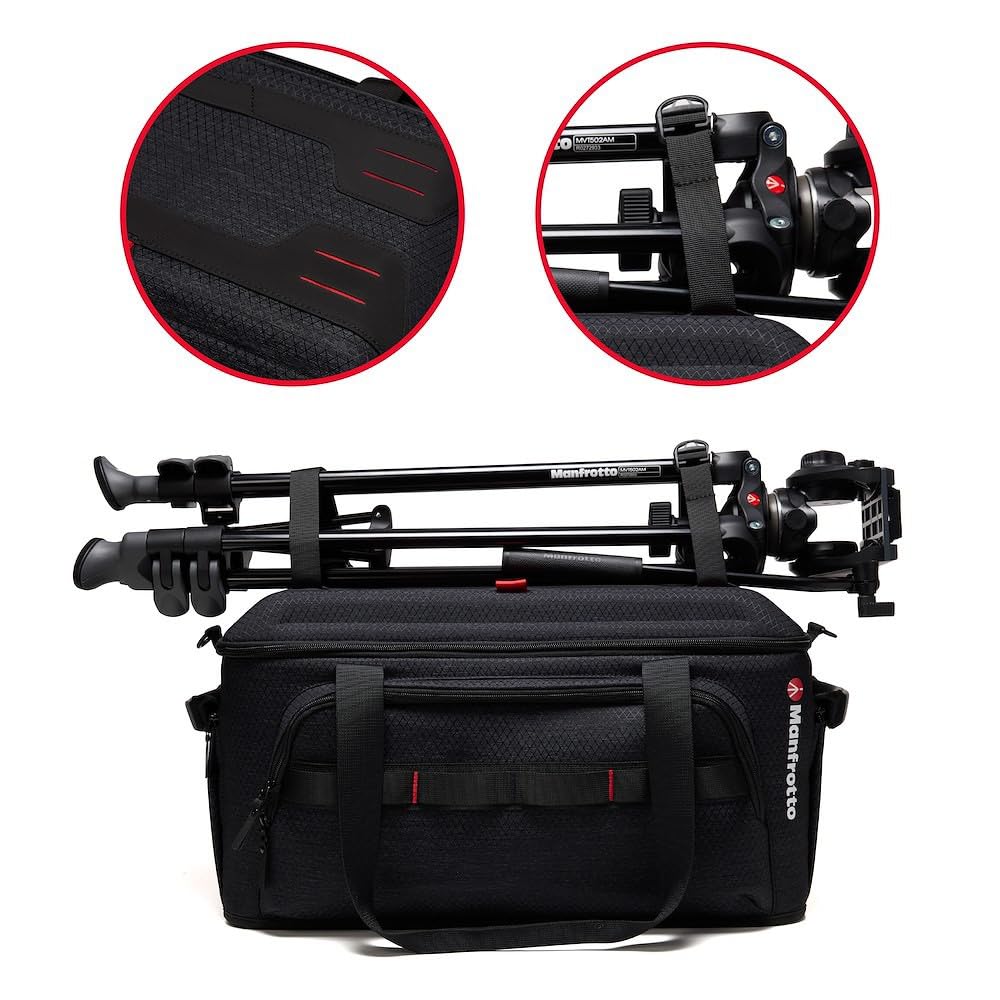 Professional Cinema Camera Shoulder Bag with Top Access