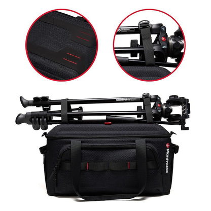 Professional Cinema Camera Shoulder Bag with Top Access