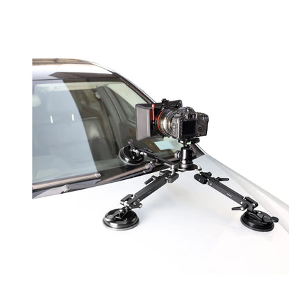 Heavy-Duty Suction Camera Mount for Vehicle Rigging
