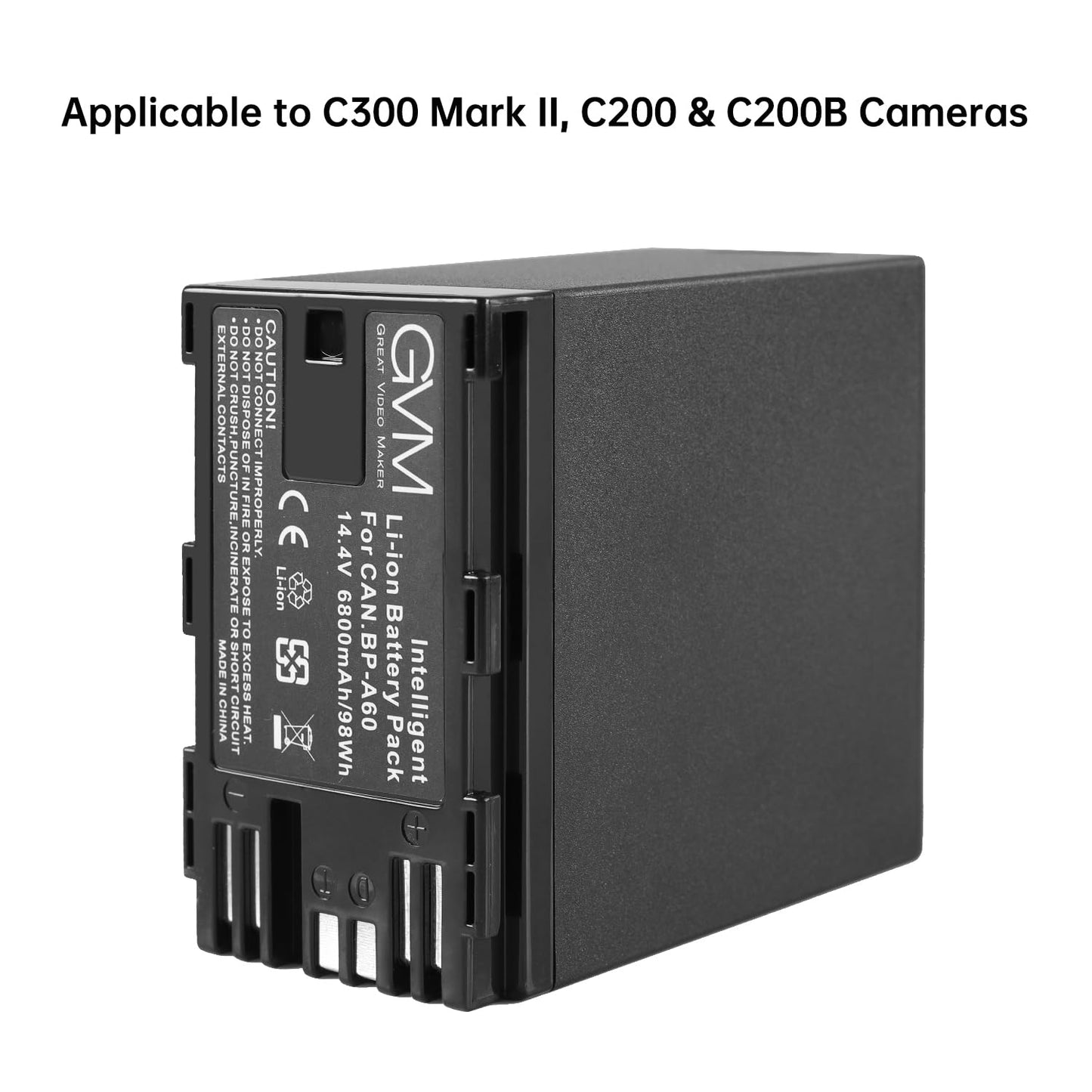 Dual Charger with 6800mAh Battery for Cinema Cameras
