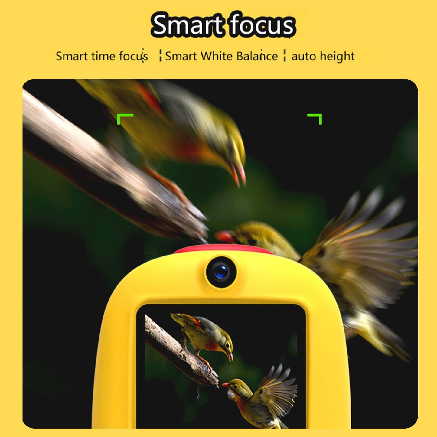 Instant Print Kids Camera with 26MP and 1080P Video