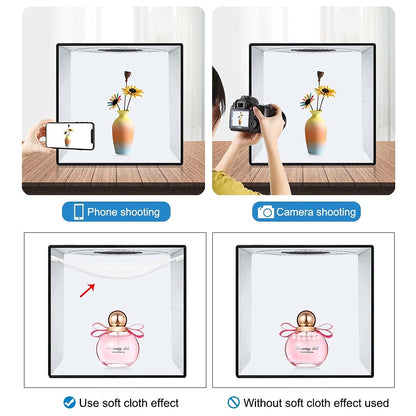 40x40" Photo Light Box with Adjustable LED Lighting