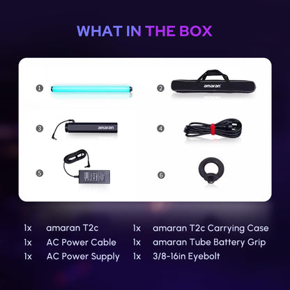 RGBWW LED Tube Light with App and DMX Control
