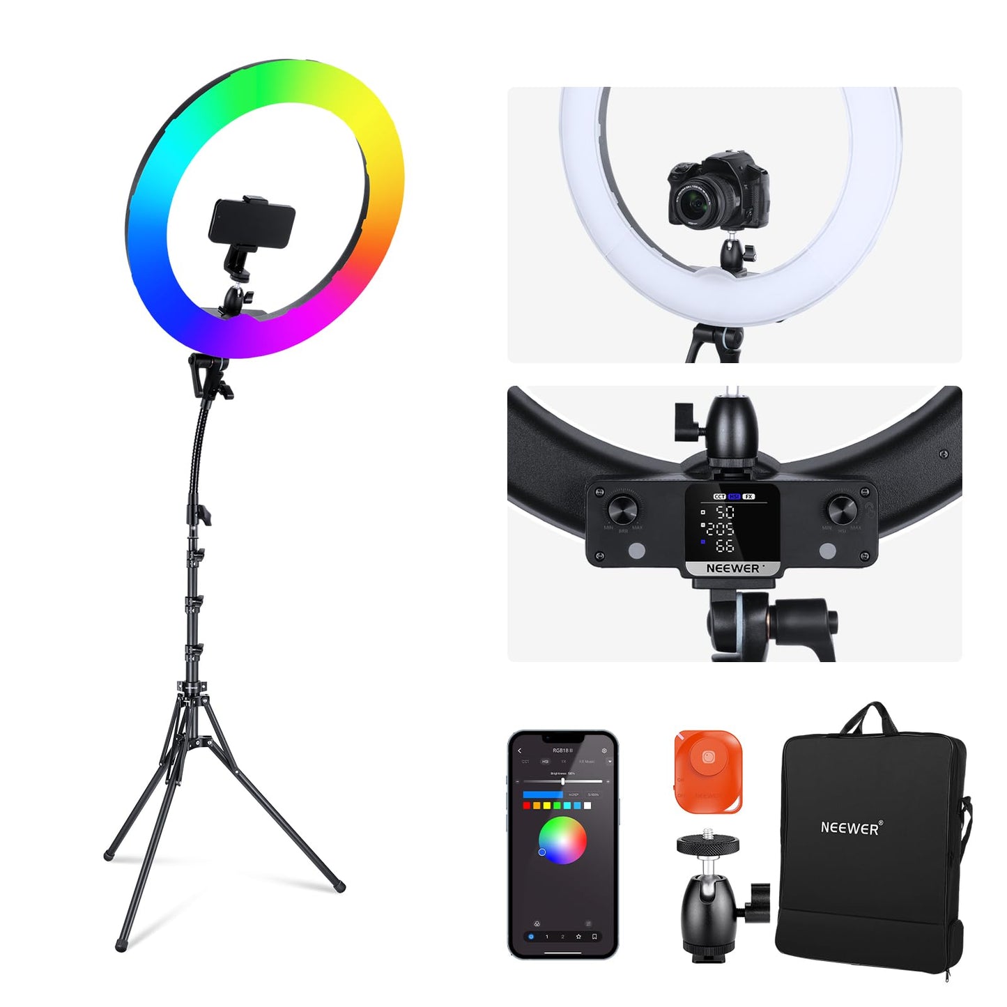 NEEWER Ring Light Kit