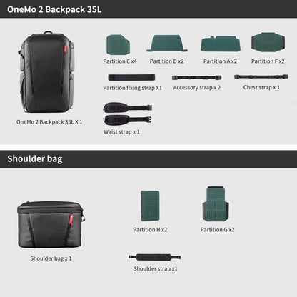 PGYTECH OneMo 2 Camera Backpack