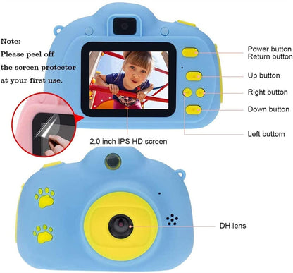 Kids Digital Camera with 1080P Video Recorder