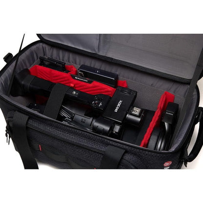 Professional Cinema Camera Shoulder Bag with Top Access