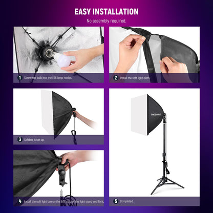 NEEWER Softbox Lighting Kit