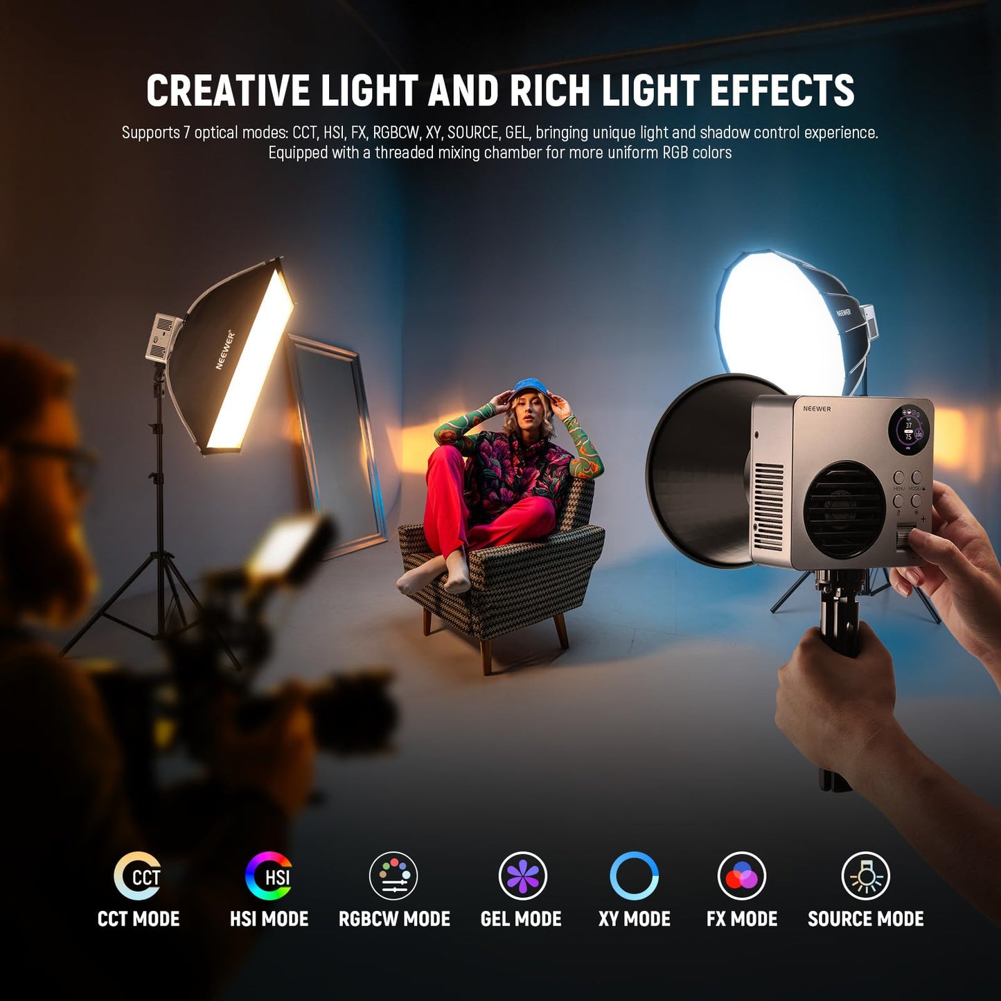 NEEWER RGB LED Video Light