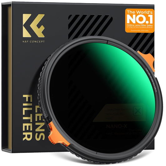 K&F Concept True Color Variable ND2-32 & CPL in 1 Lens Filter