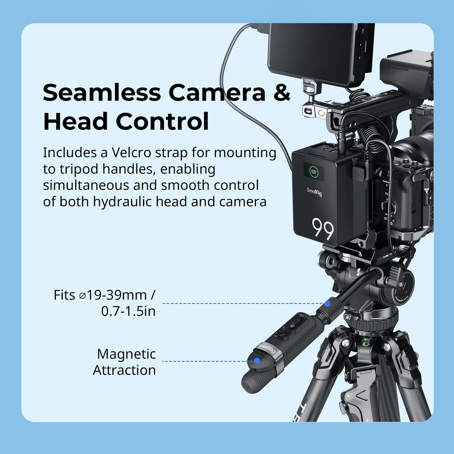 SMALLRIG SR-RG2 Multifunctional Wireless Shooting Grip