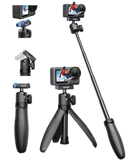 TELESIN Mini Selfie Stick Tripods