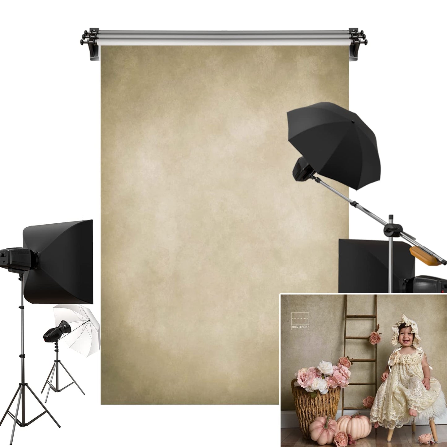 Kate Retro Textured Solid Color Photography Backdrop Photo Studio Props