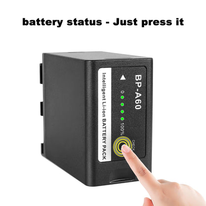 Dual Charger with 6800mAh Battery for Cinema Cameras