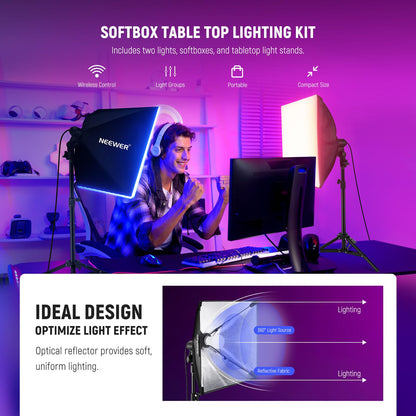 NEEWER Softbox Lighting Kit