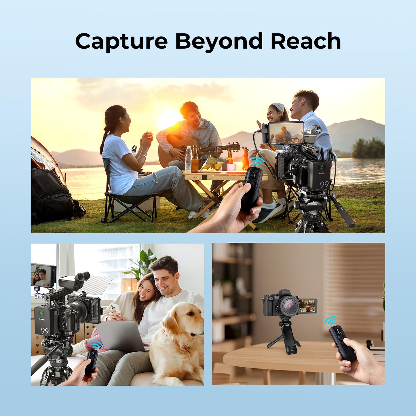 SMALLRIG SR-RG2 Multifunctional Wireless Shooting Grip