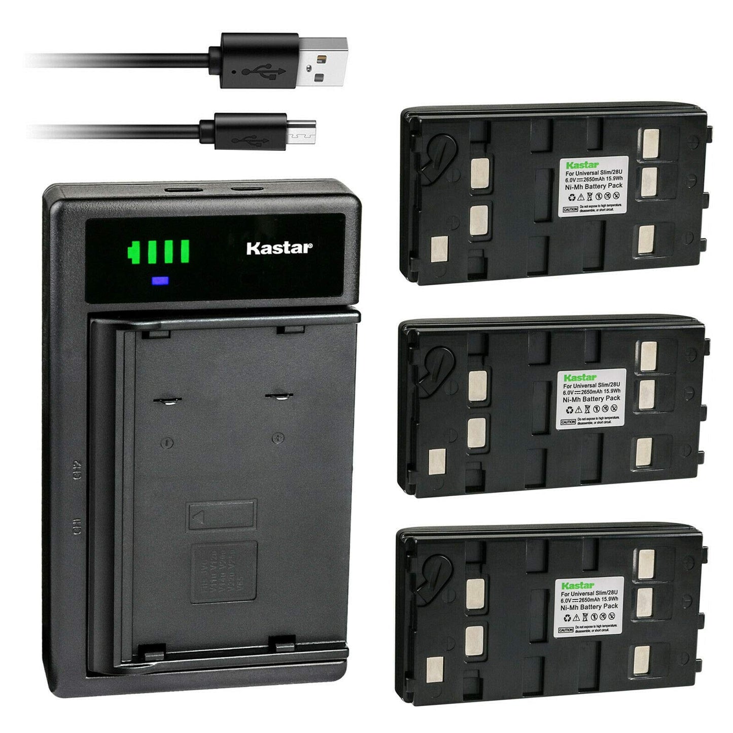 Kastar Battery and LTD2 USB Charger Compatible with CH-LTD2-V28U-88