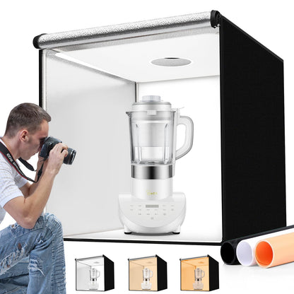 40x40" Photo Light Box with Adjustable LED Lighting