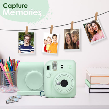 Instant Camera Bundle with Film and Carrying Case