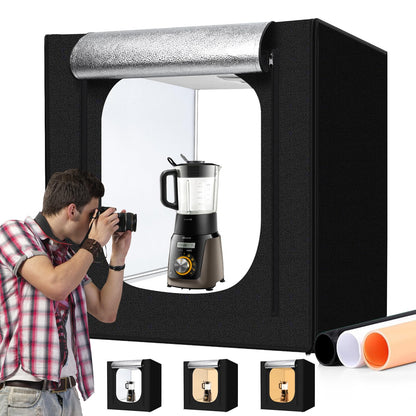 40x40" Photo Light Box with Adjustable LED Lighting