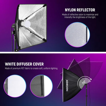 NEEWER Softbox Lighting Kit