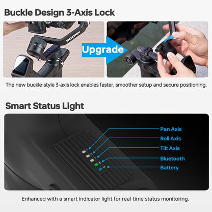 Mini Gimbal Stabilizer Kit with AI Tracking and Vertical Shooting