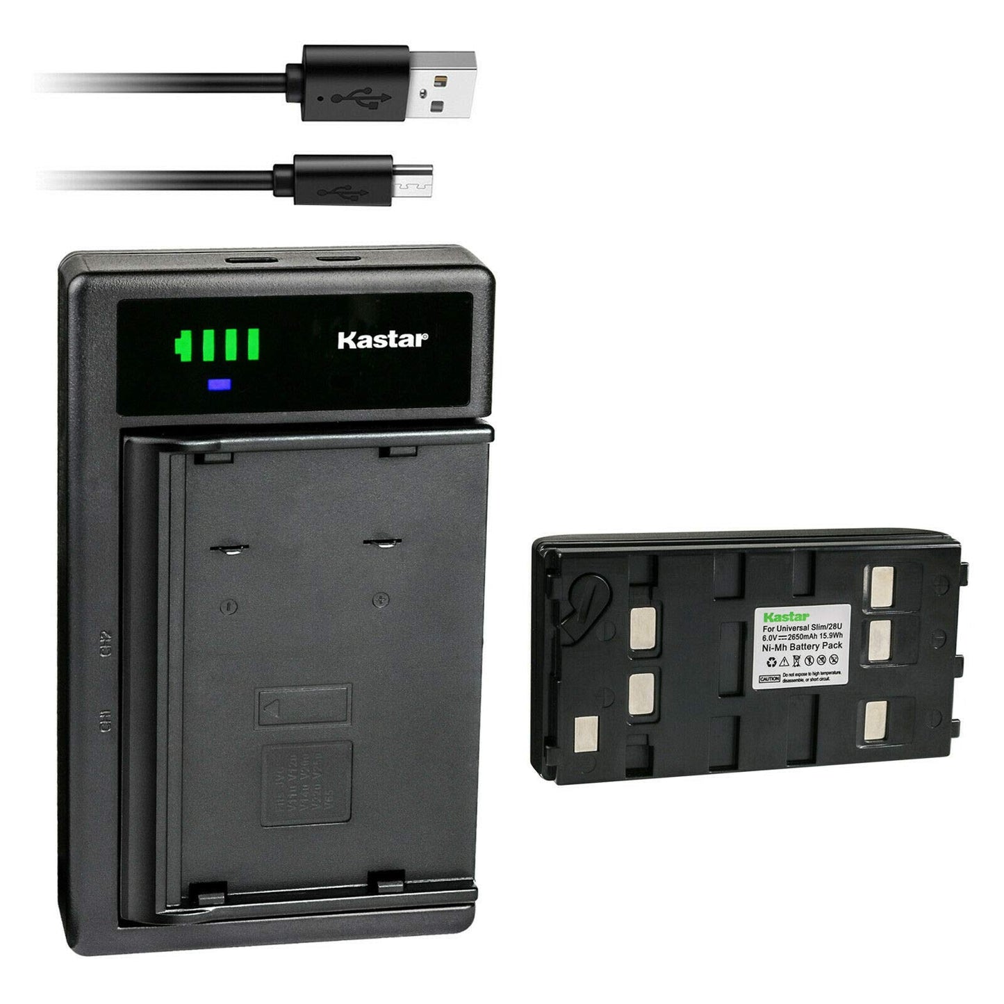 Kastar Battery and LTD2 USB Charger Compatible with CH-LTD2-V28U-88