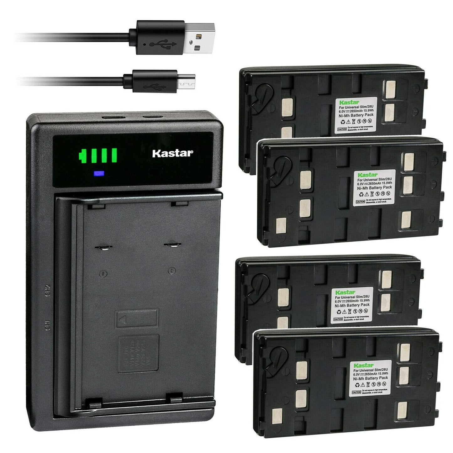 Kastar Battery and LTD2 USB Charger Compatible with CH-LTD2-V28U-88