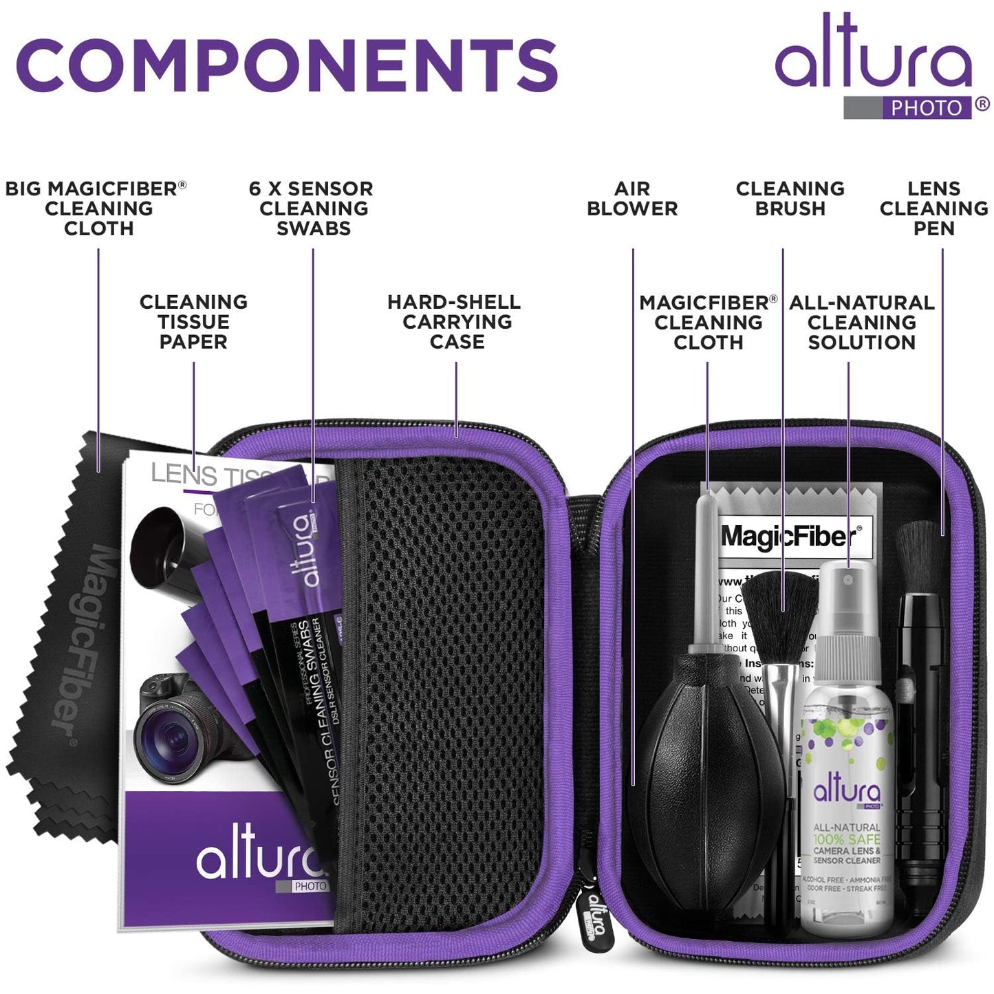 Altura Photo Professional Camera Cleaning Kit for APS-C DSLR