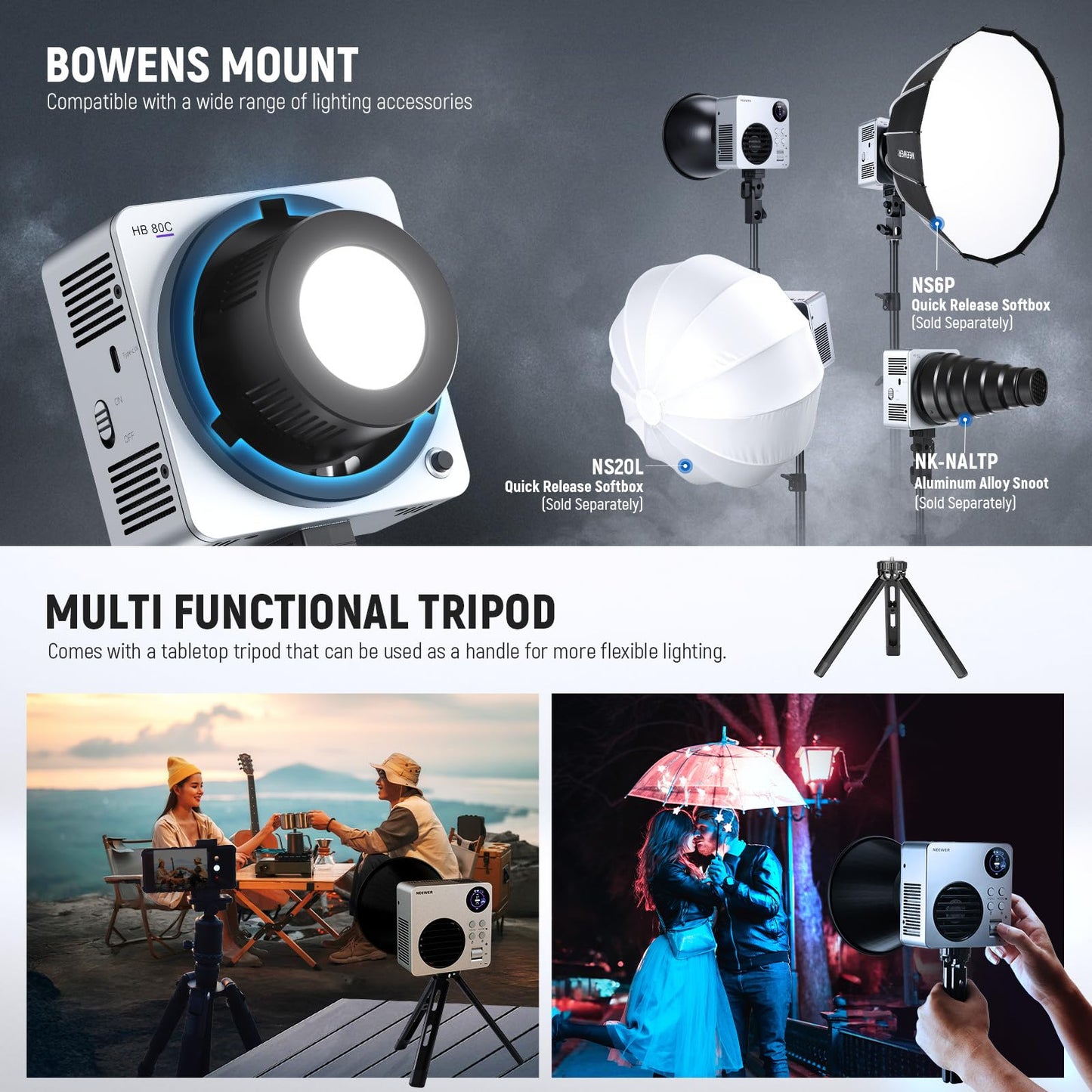 NEEWER RGB LED Video Light