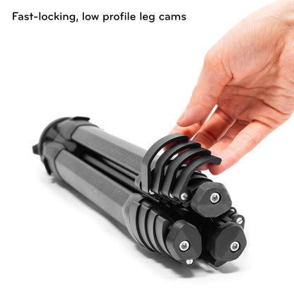Compact Travel Tripod with Ball Head for Camera and Phone