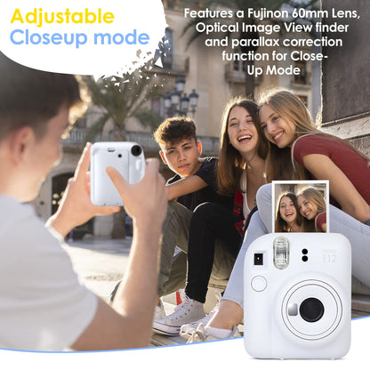 Instant Camera Bundle with Film and Carrying Case