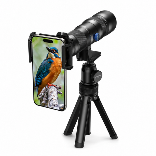 20-60X HD Telephoto Phone Lens with Tripod